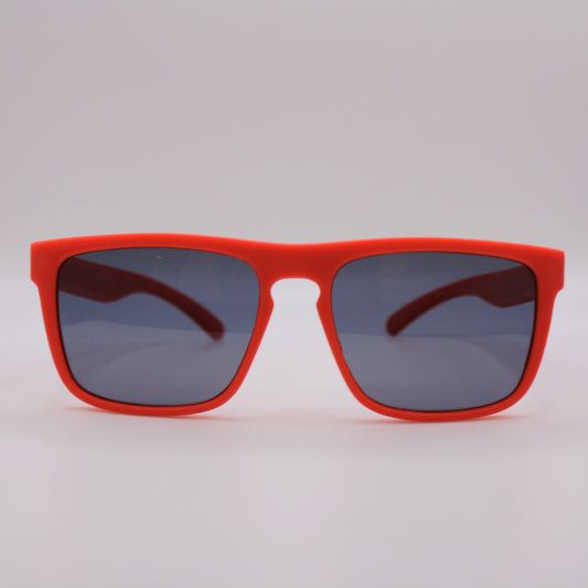 Red Flat-Brow Style Flexi Sunglasses